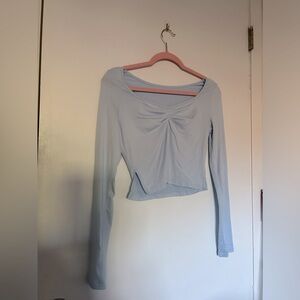 Cute cropped-ish long sleeve top.